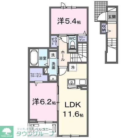 ノーススターガーデンの物件間取画像